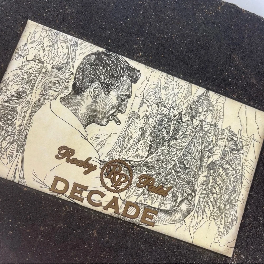 Up-cycled vintage wooden Cigar box-RP-Decade